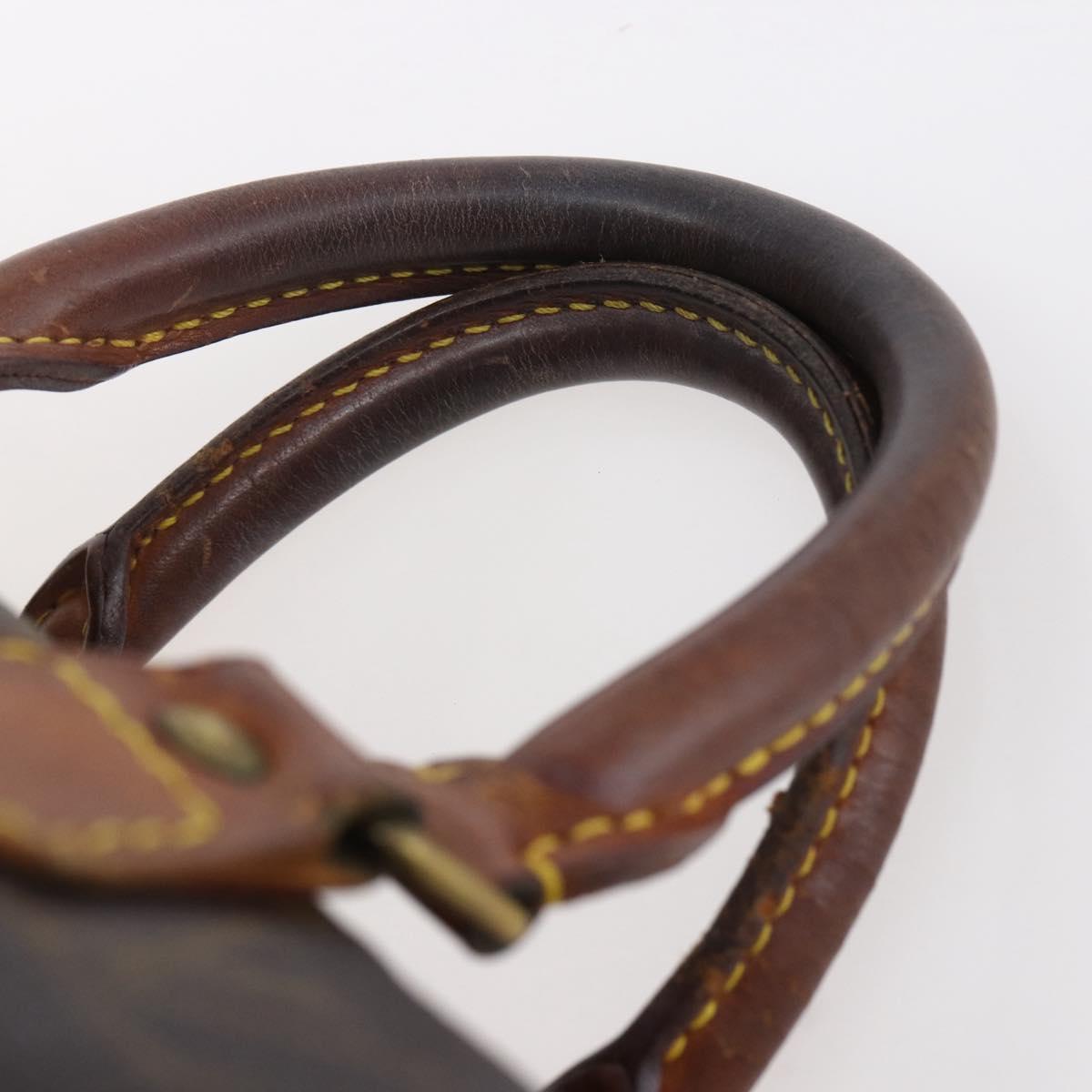 LOUIS VUITTON Monogram Speedy 25 Hand Bag M41528 LV Auth yk19867