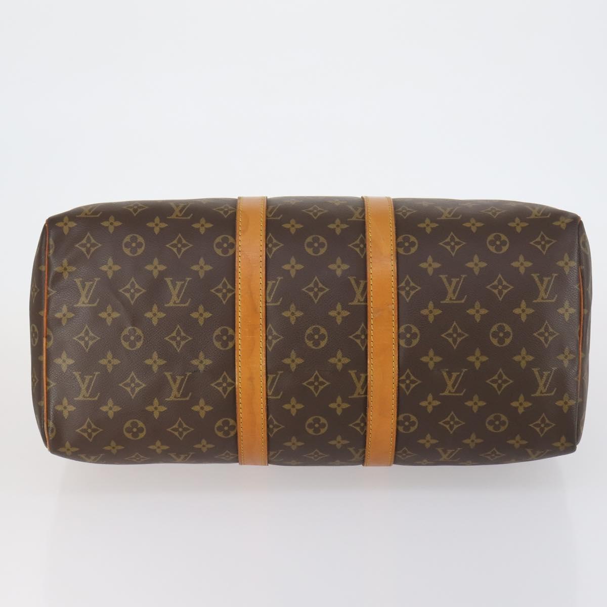 LOUIS VUITTON Monogram Keepall 45 Boston Bag M41428 LV Auth yk19874V