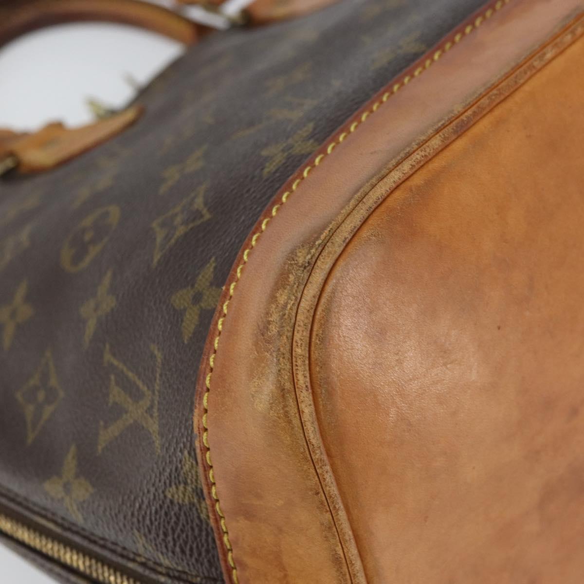 LOUIS VUITTON Monogram Alma Hand Bag M51130 LV Auth yk19927