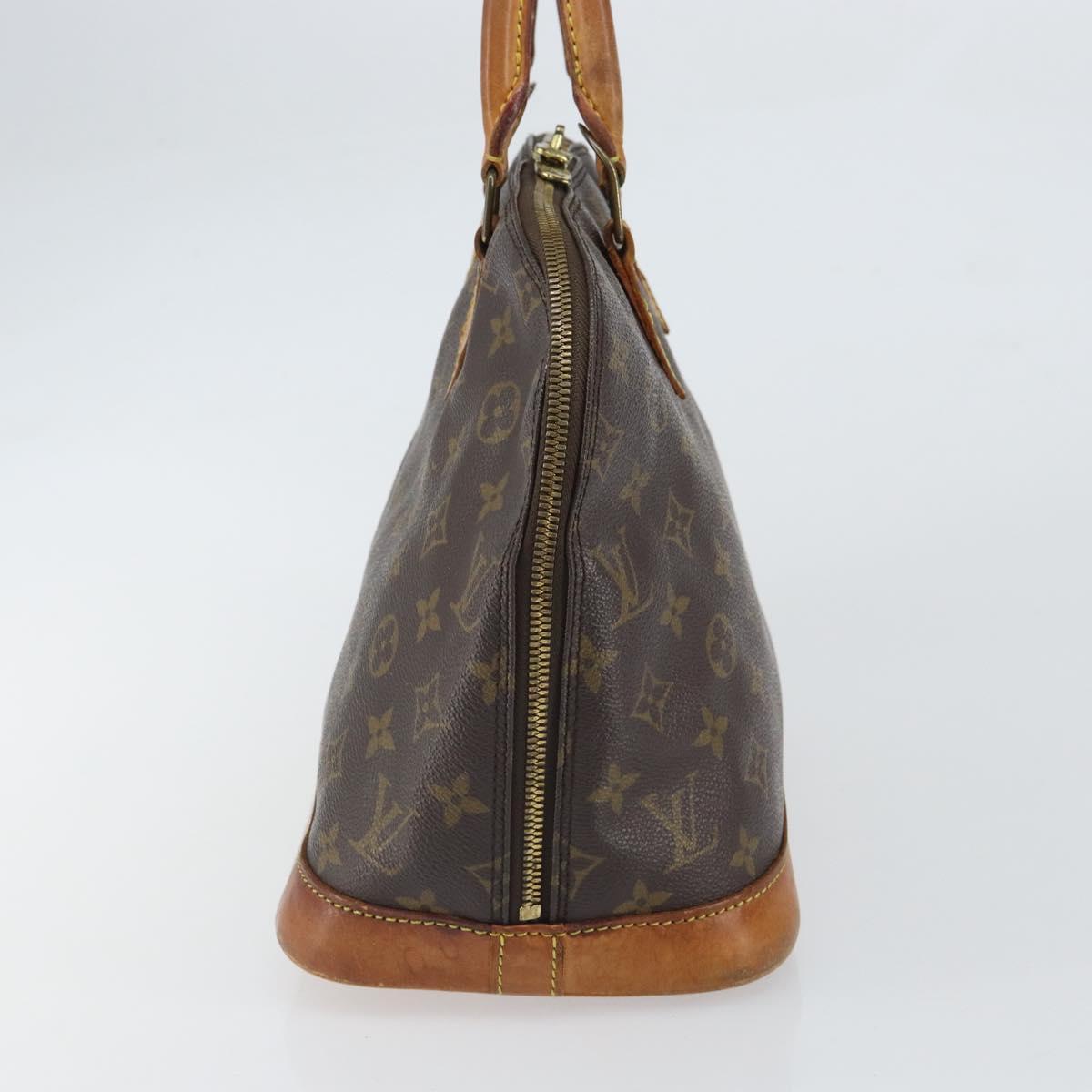 LOUIS VUITTON Monogram Alma Hand Bag M51130 LV Auth yk19927