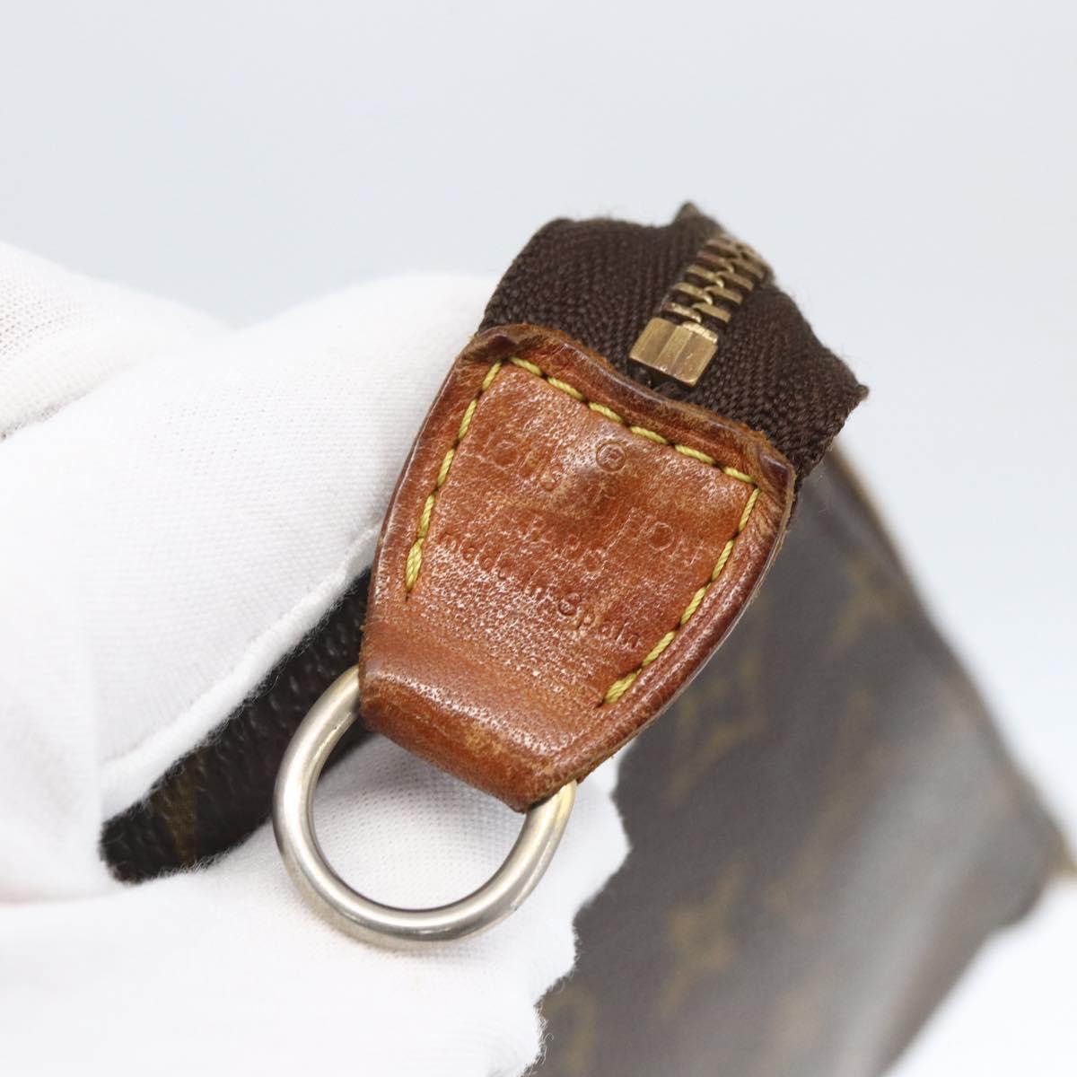 LOUIS VUITTON Monogram Pochette Accessoires Pouch M51980 LV Auth yk19935
