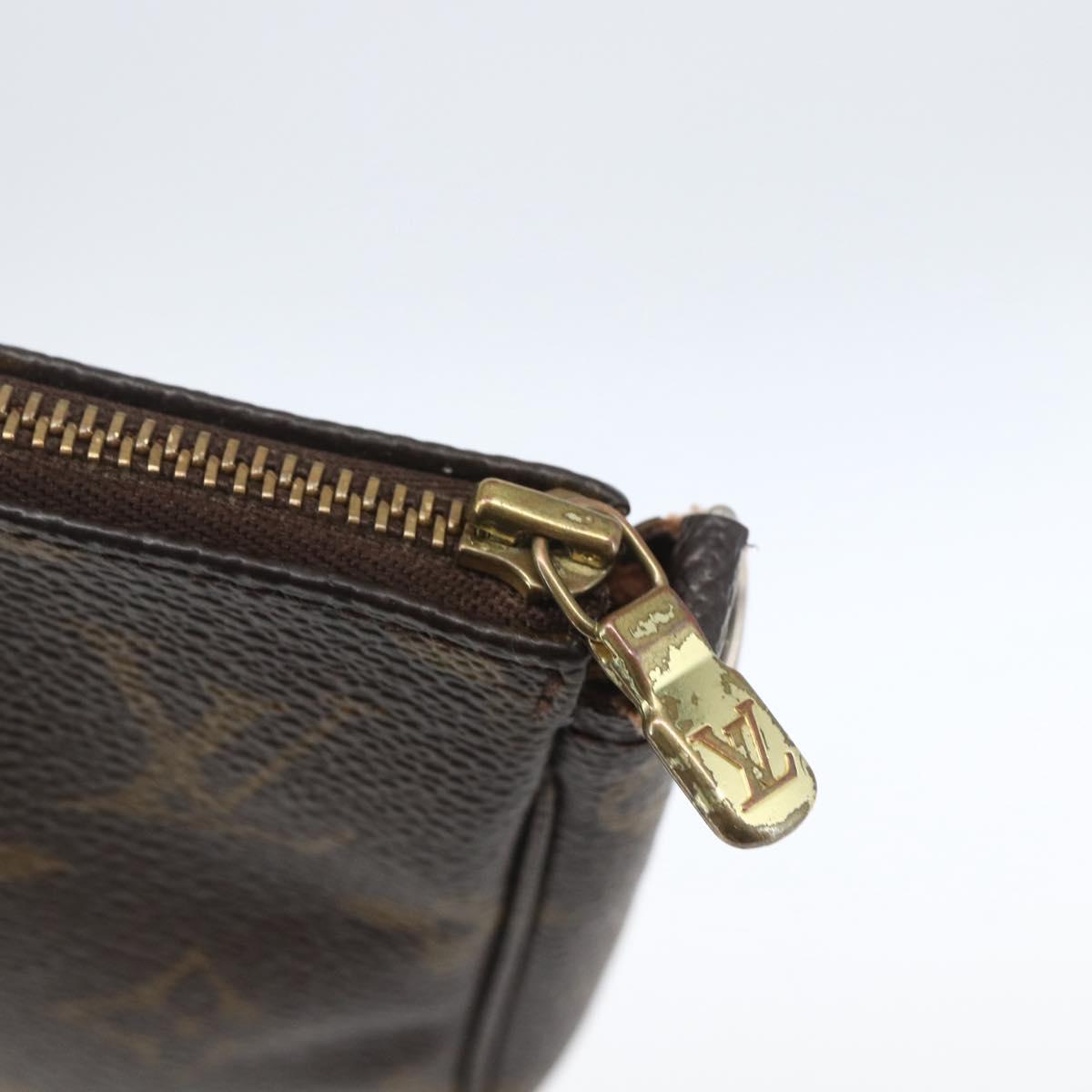 LOUIS VUITTON Monogram Pochette Accessoires Pouch M51980 LV Auth yk19935