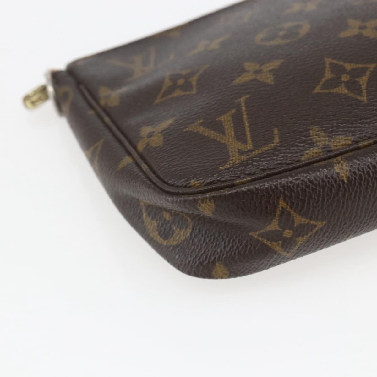 LOUIS VUITTON Monogram Pochette Accessoires Pouch M51980 LV Auth yk19935