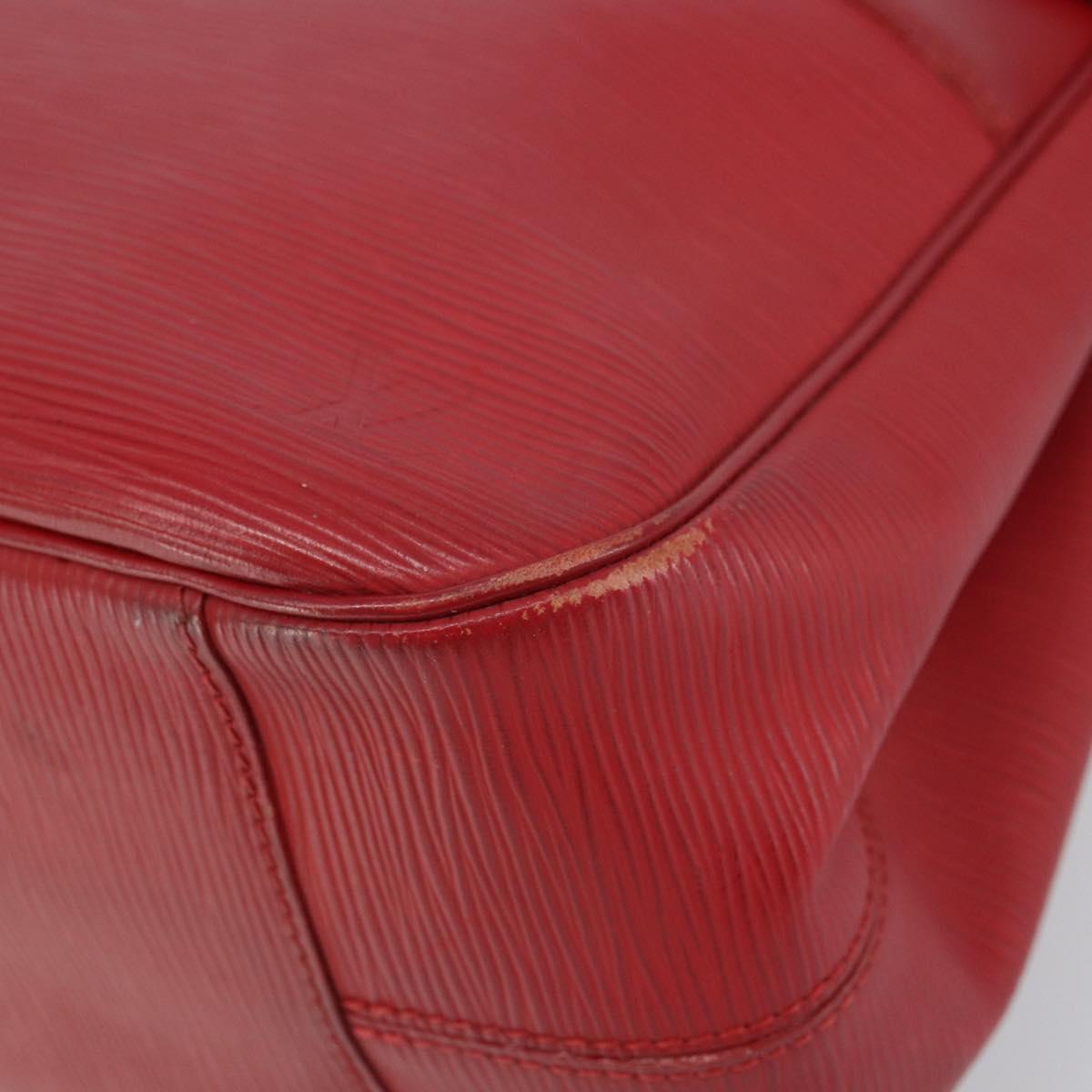 LOUIS VUITTON Epi Passy PM Hand Bag Red M5926E LV Auth yk19943