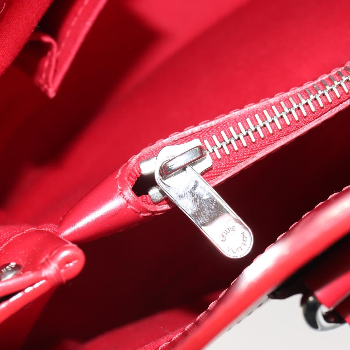 LOUIS VUITTON Epi Passy PM Hand Bag Red M5926E LV Auth yk19943