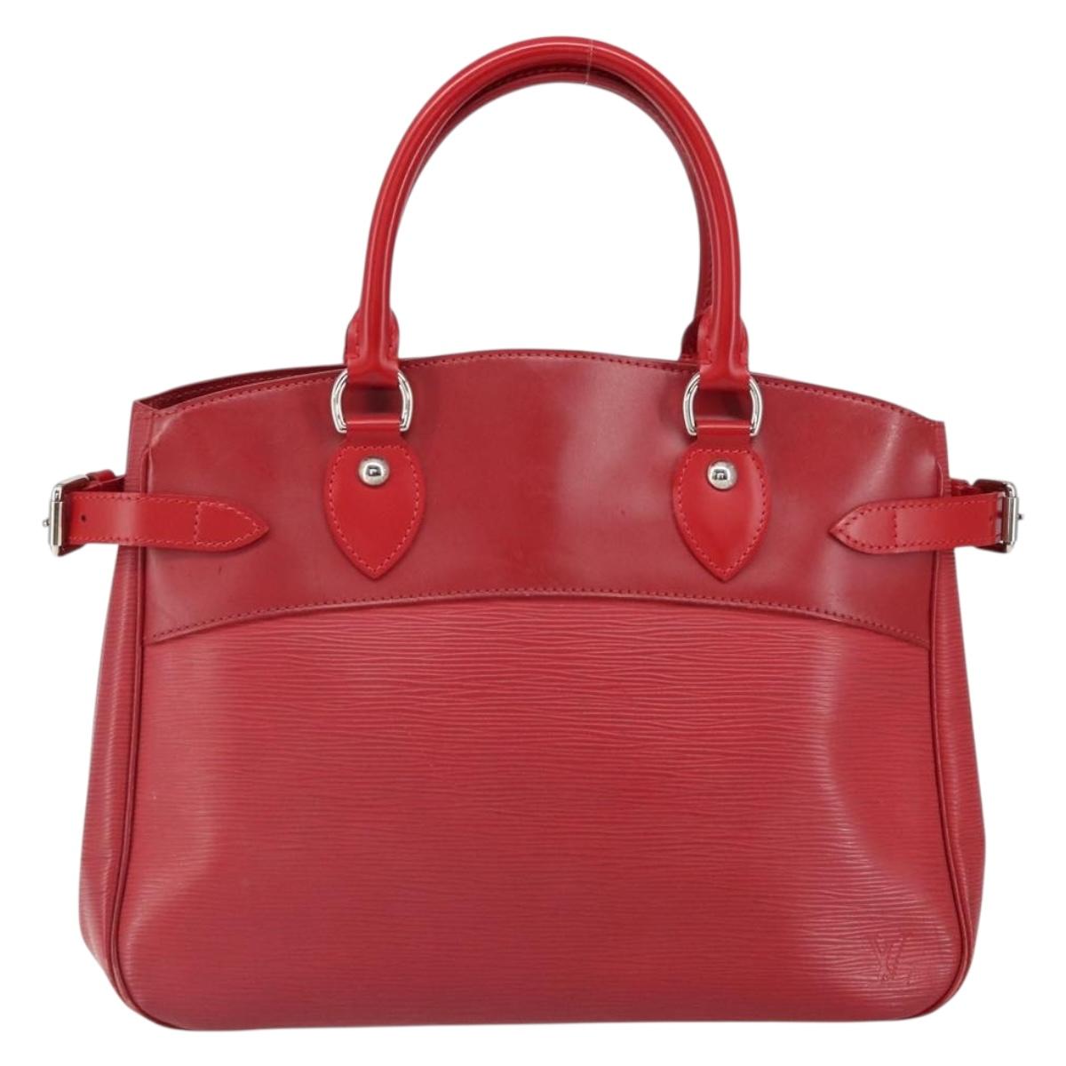 LOUIS VUITTON Epi Passy PM Hand Bag Red M5926E LV Auth yk19943