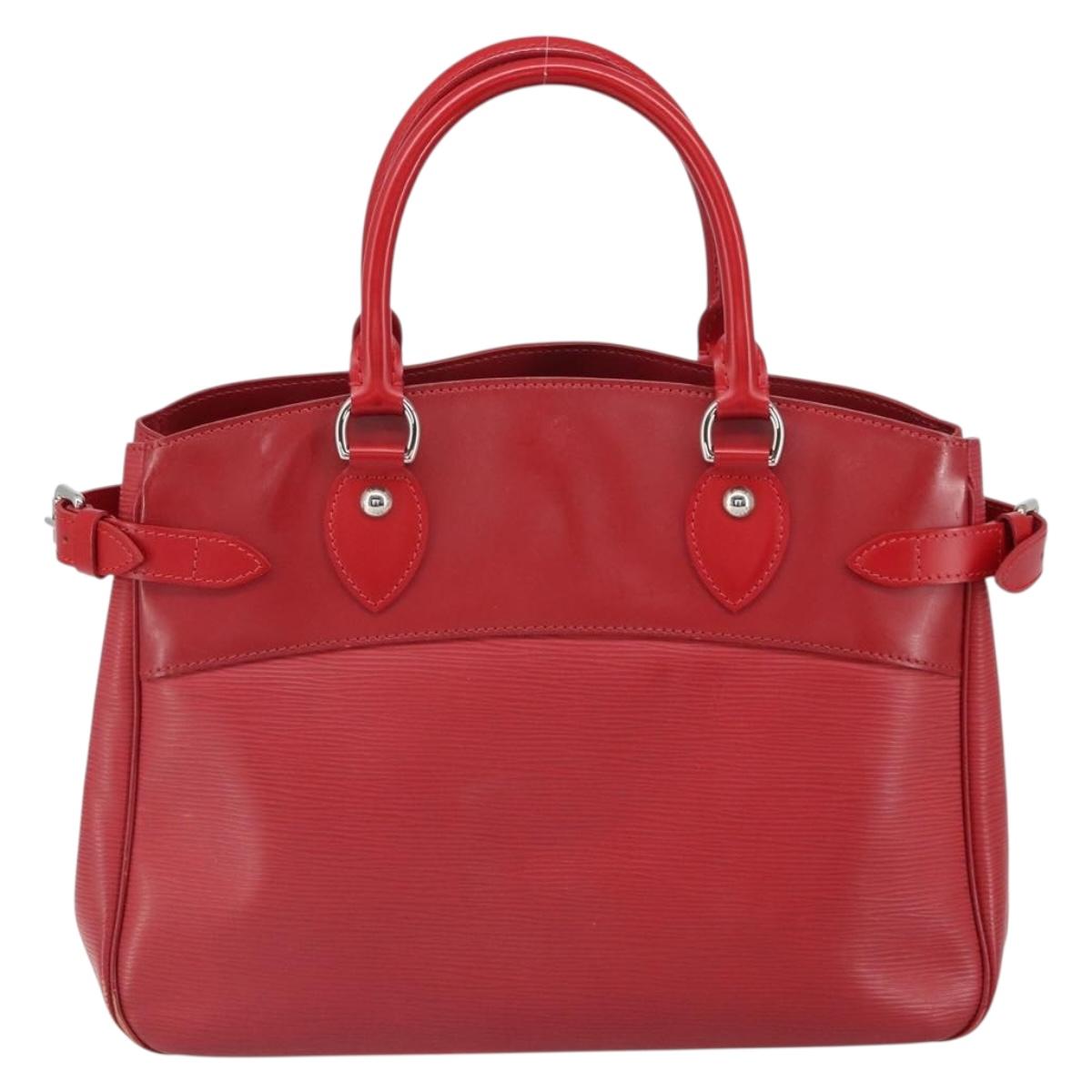 LOUIS VUITTON Epi Passy PM Hand Bag Red M5926E LV Auth yk19943
