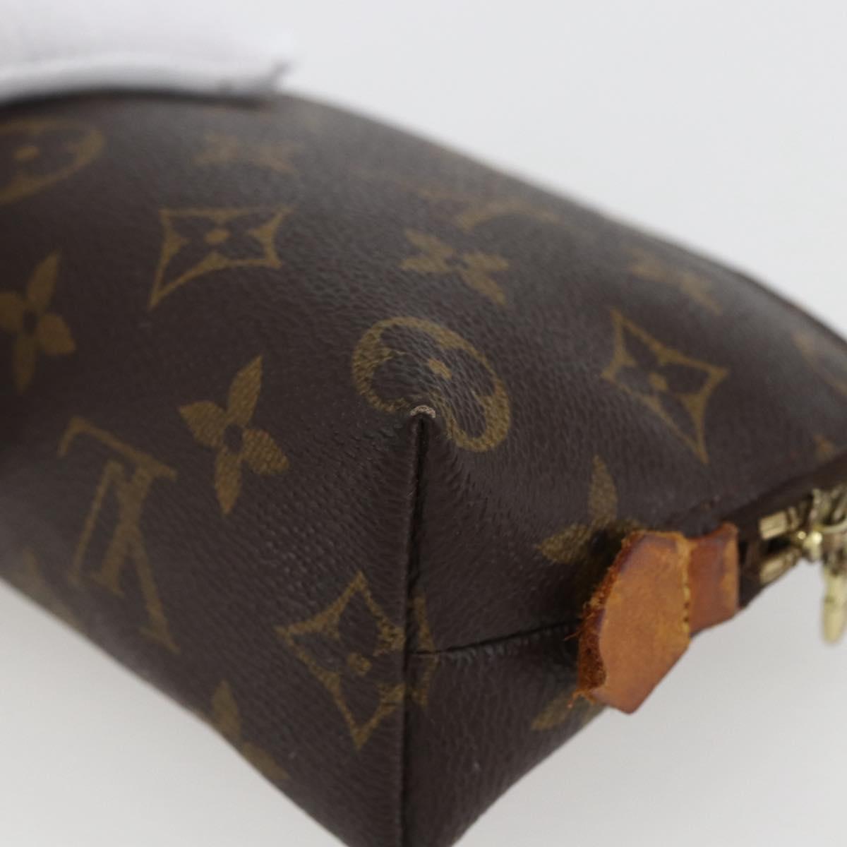 LOUIS VUITTON Monogram Pochette Cosmetic PM Pouch M43998 LV Auth yk19973