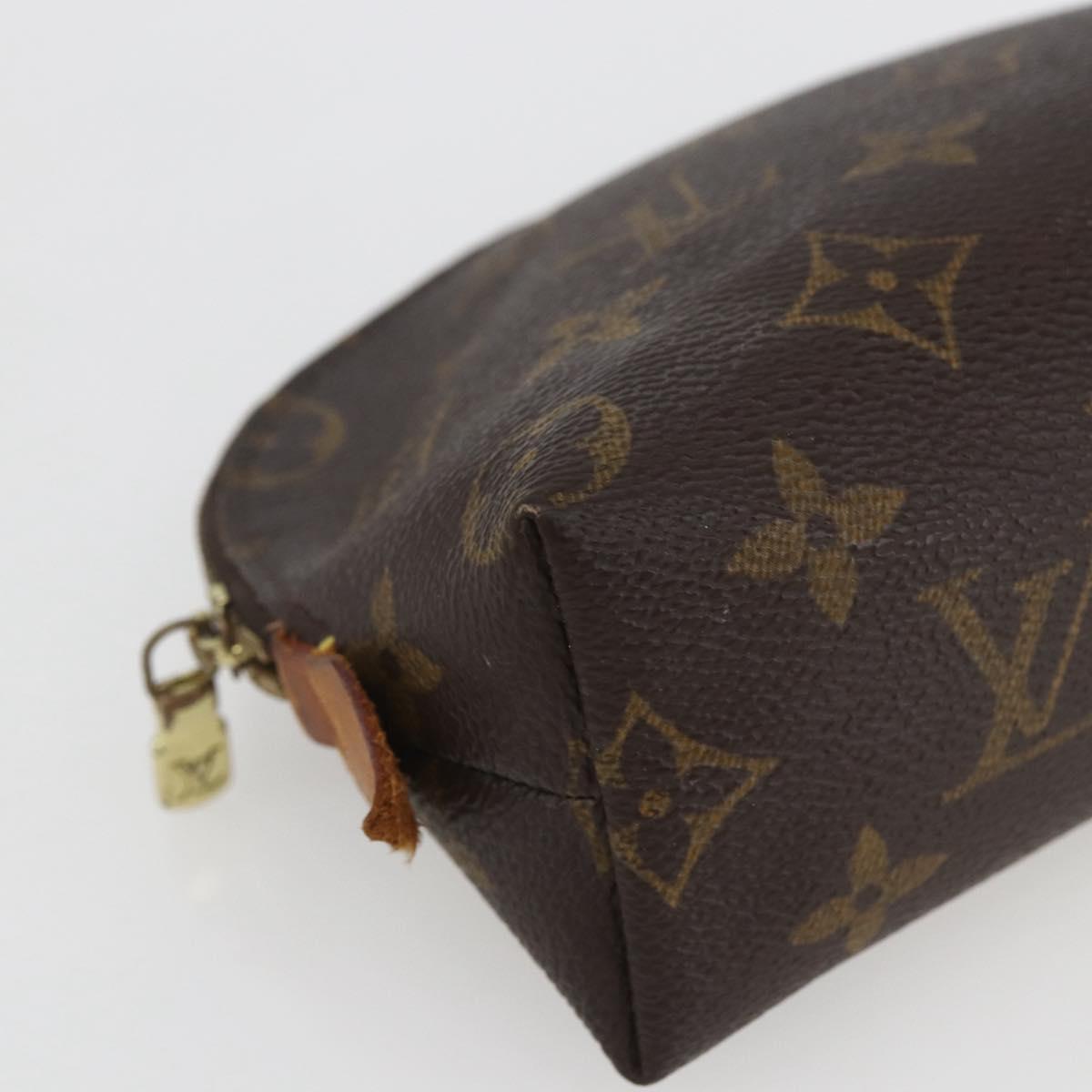 LOUIS VUITTON Monogram Pochette Cosmetic PM Pouch M43998 LV Auth yk19973
