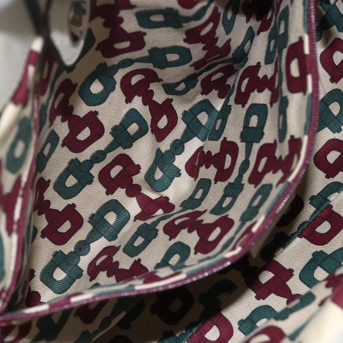 GUCCI Guccissima GG Canvas Sukey Hand Bag Leather White Gold 211944 Auth yk20007