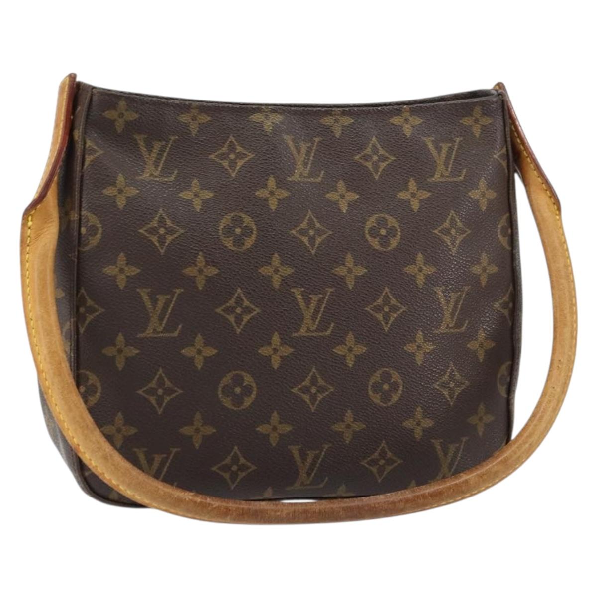 LOUIS VUITTON Monogram Looping MM Shoulder Bag M51146 LV Auth yk20009