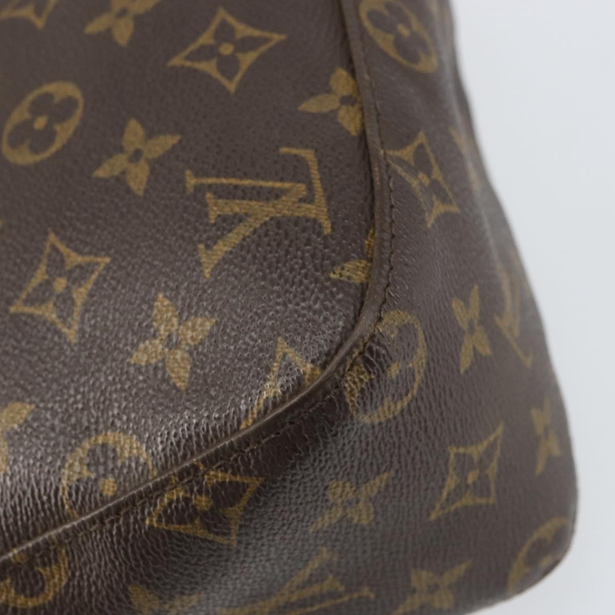 LOUIS VUITTON Monogram Looping MM Shoulder Bag M51146 LV Auth yk20009