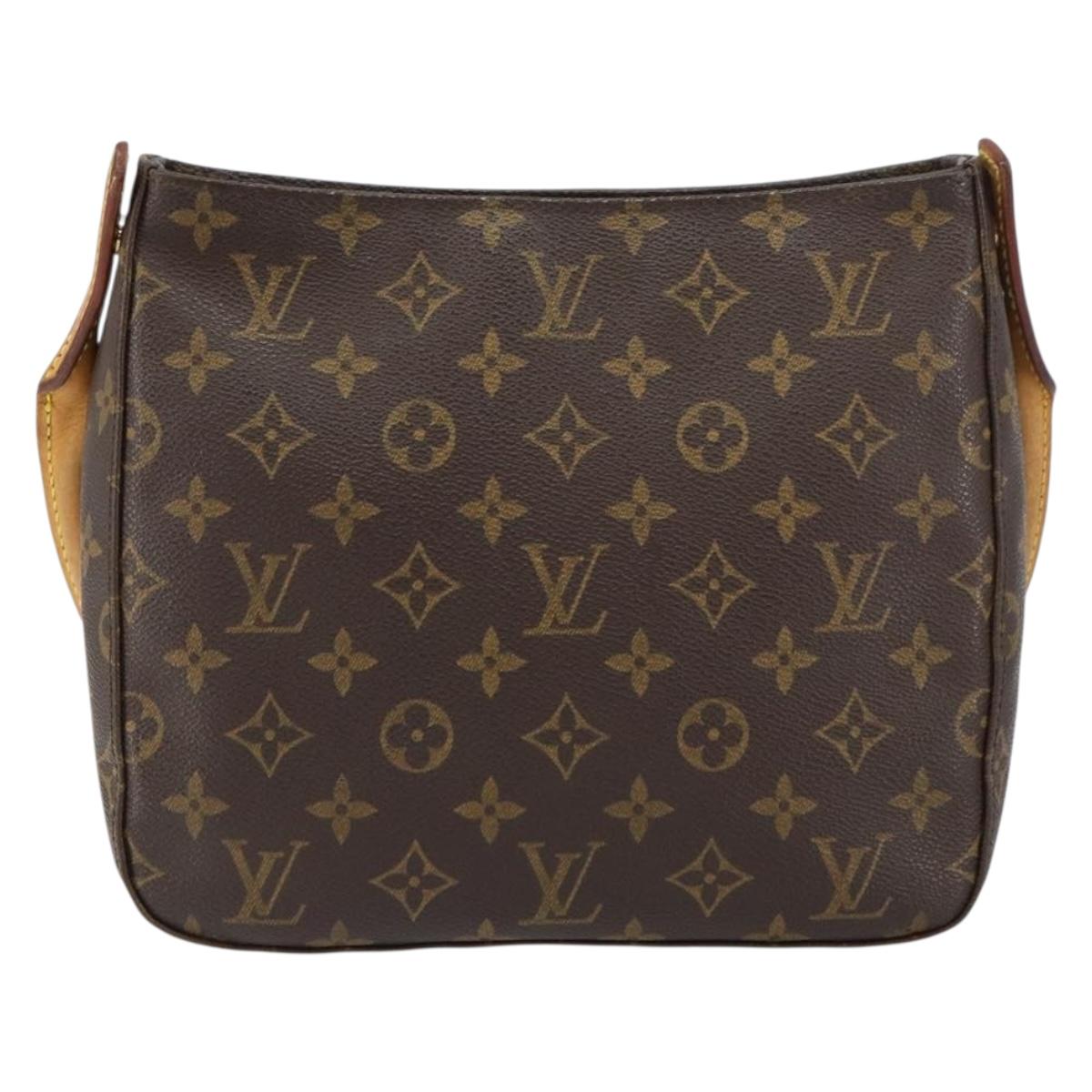 LOUIS VUITTON Monogram Looping MM Shoulder Bag M51146 LV Auth yk20009