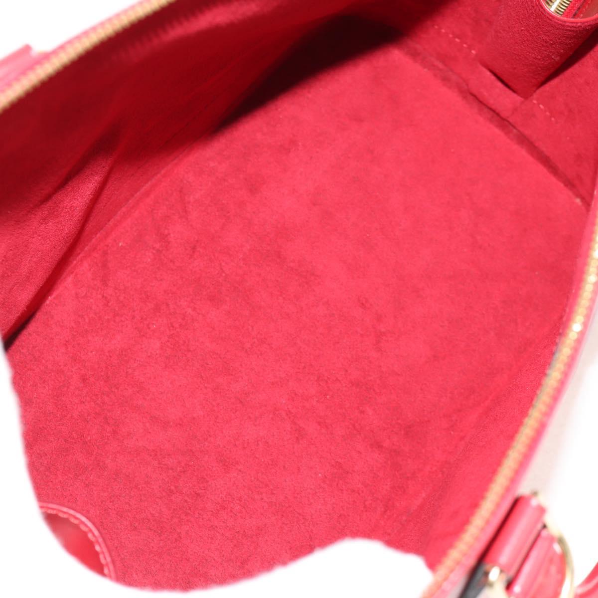 LOUIS VUITTON Epi Alma Hand Bag Castilian Red M52147 LV Auth yk20034A