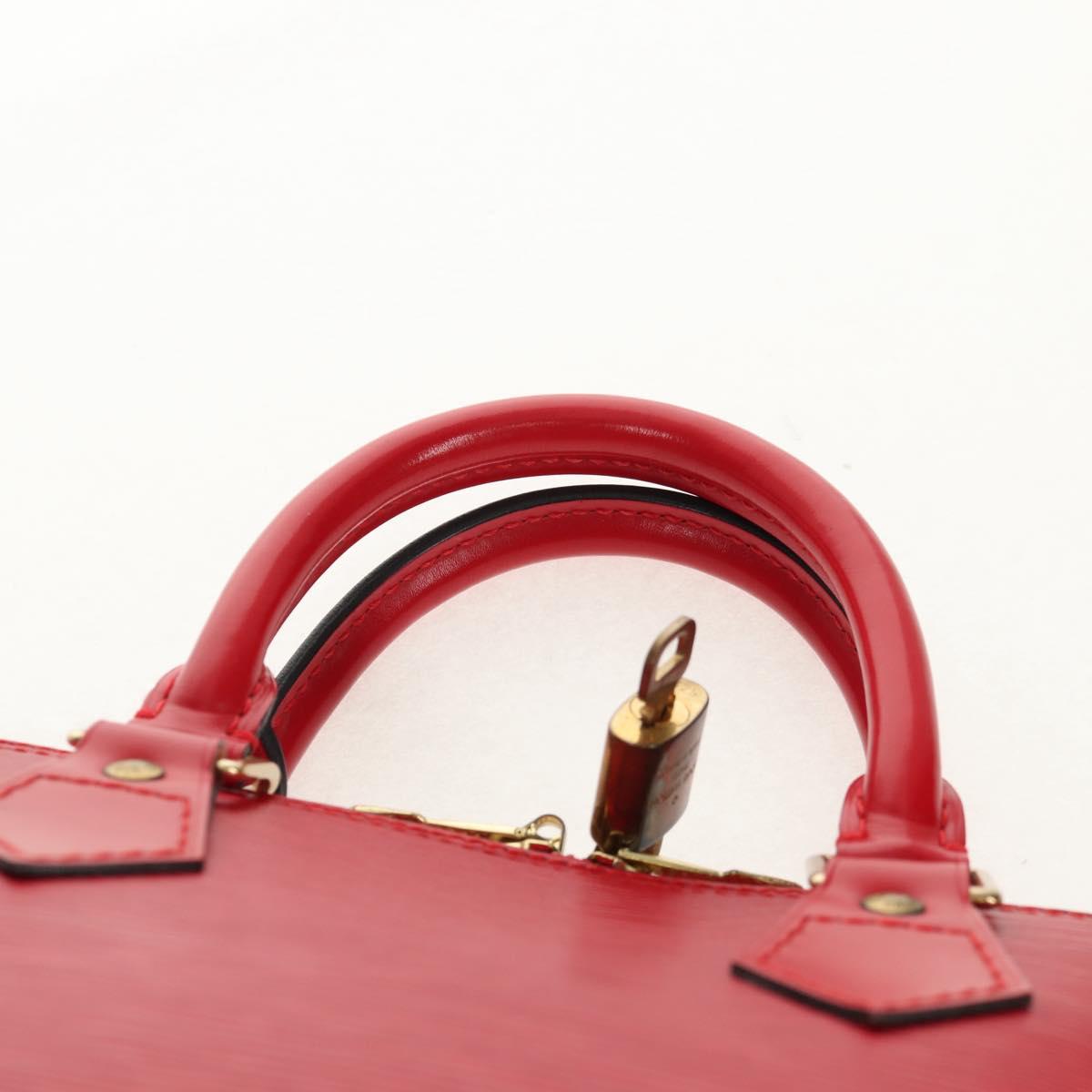 LOUIS VUITTON Epi Alma Hand Bag Castilian Red M52147 LV Auth yk20034A
