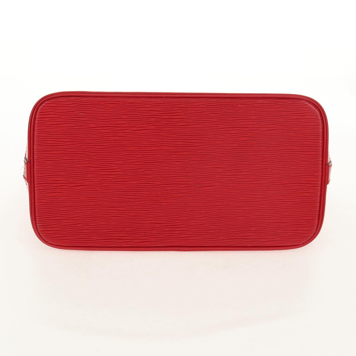 LOUIS VUITTON Epi Alma Hand Bag Castilian Red M52147 LV Auth yk20034A