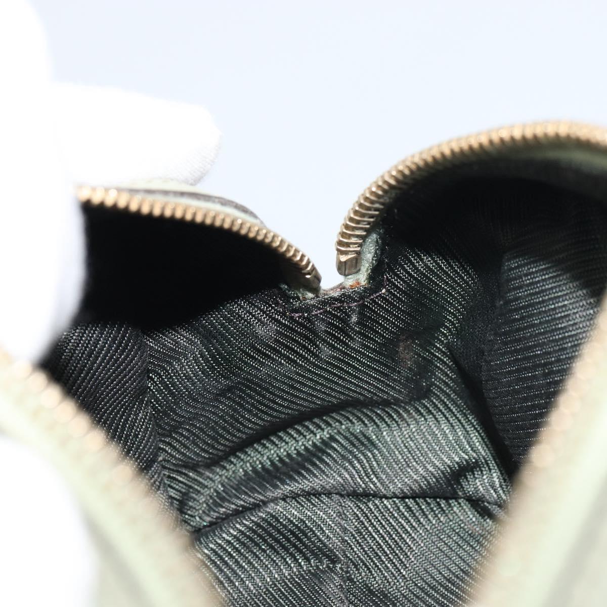 GUCCI GG Canvas Pouch Beige Gold 153228 Auth yk20044V