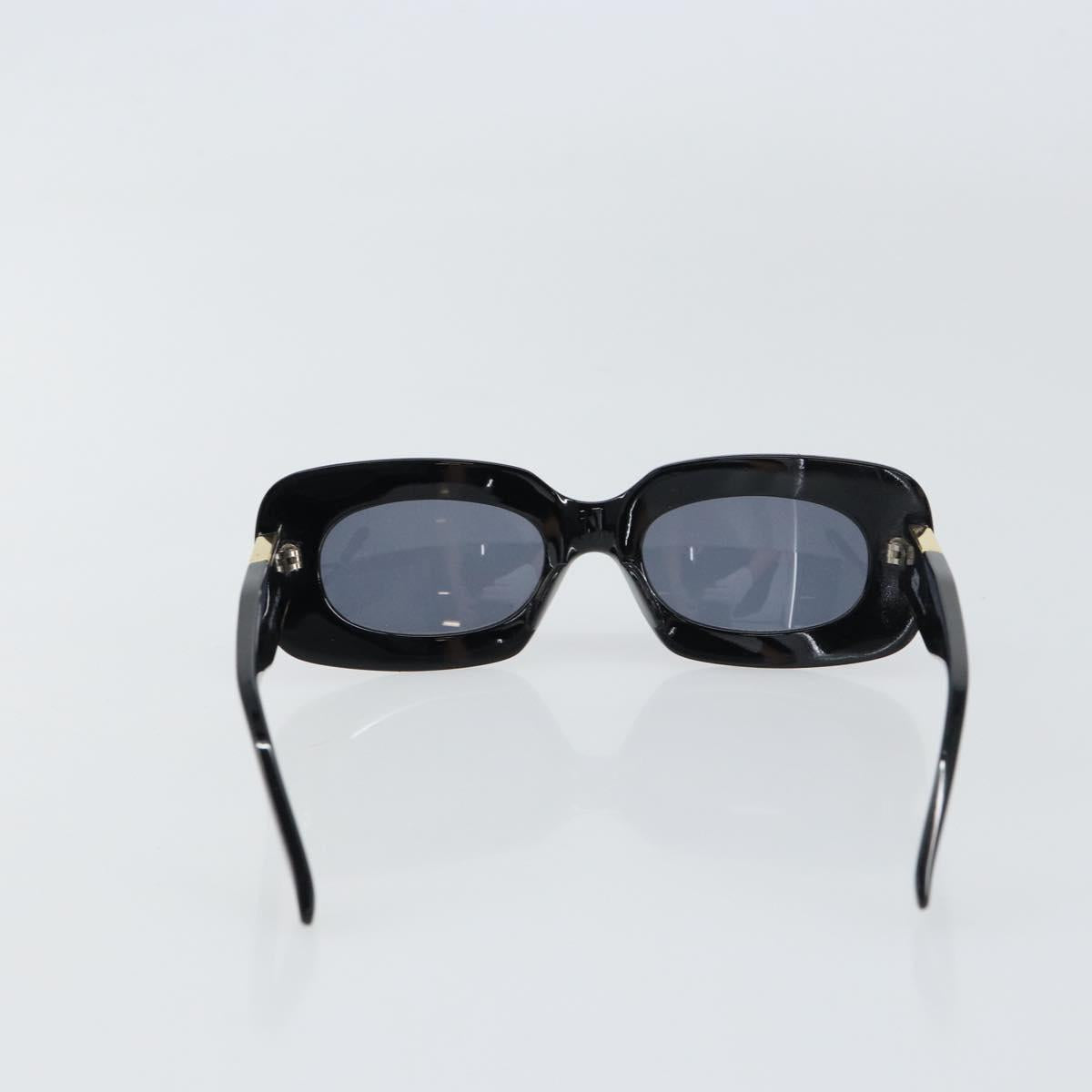 VERSACE Sunglasses plastic Black Auth yk20049
