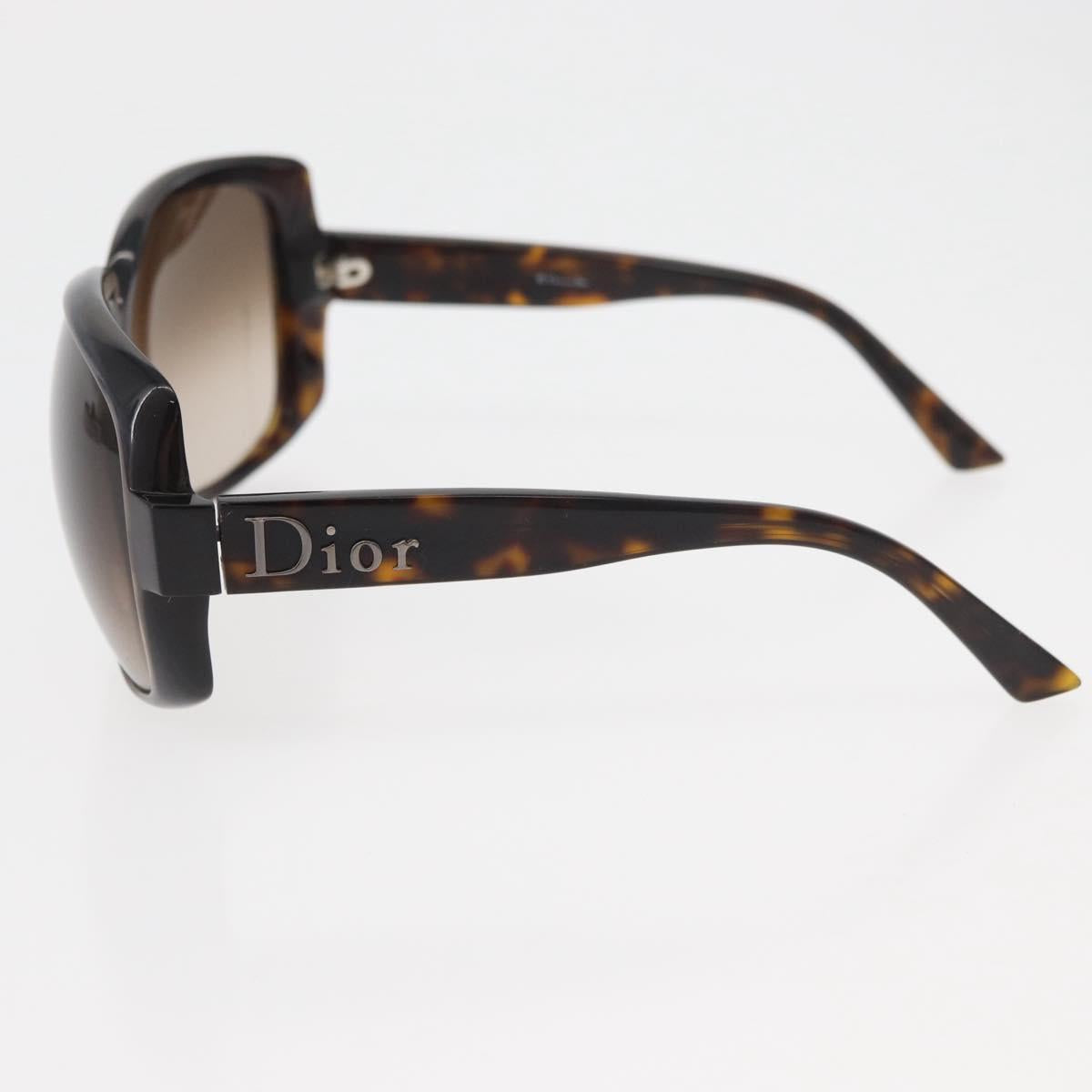 Christian Dior Sunglasses plastic Brown CC Auth yk20061