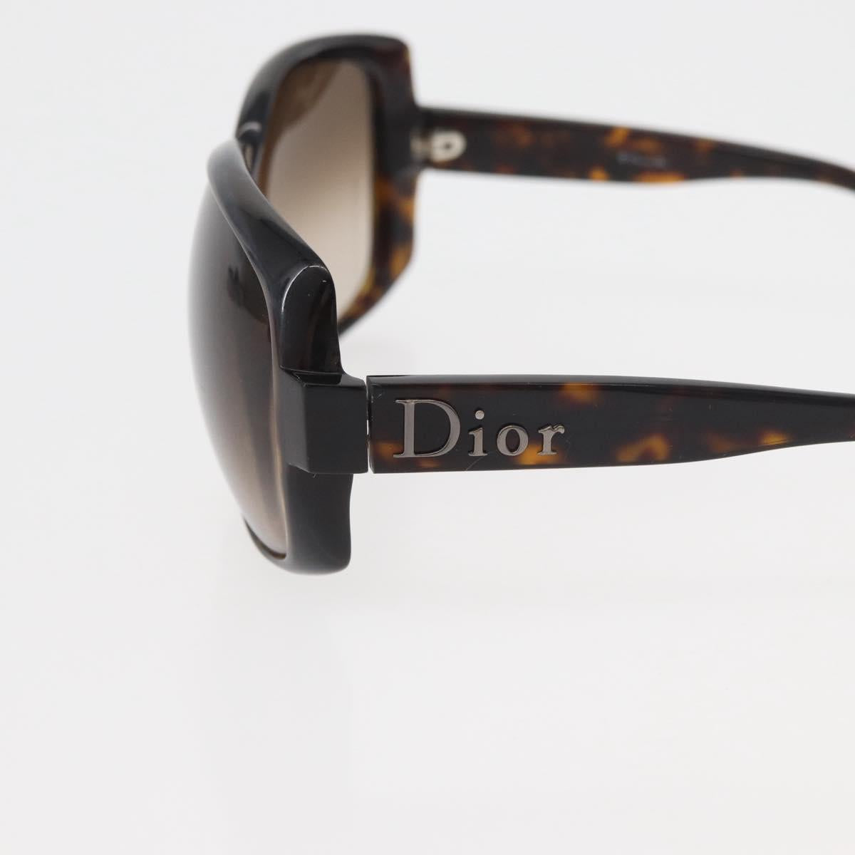 Christian Dior Sunglasses plastic Brown CC Auth yk20061