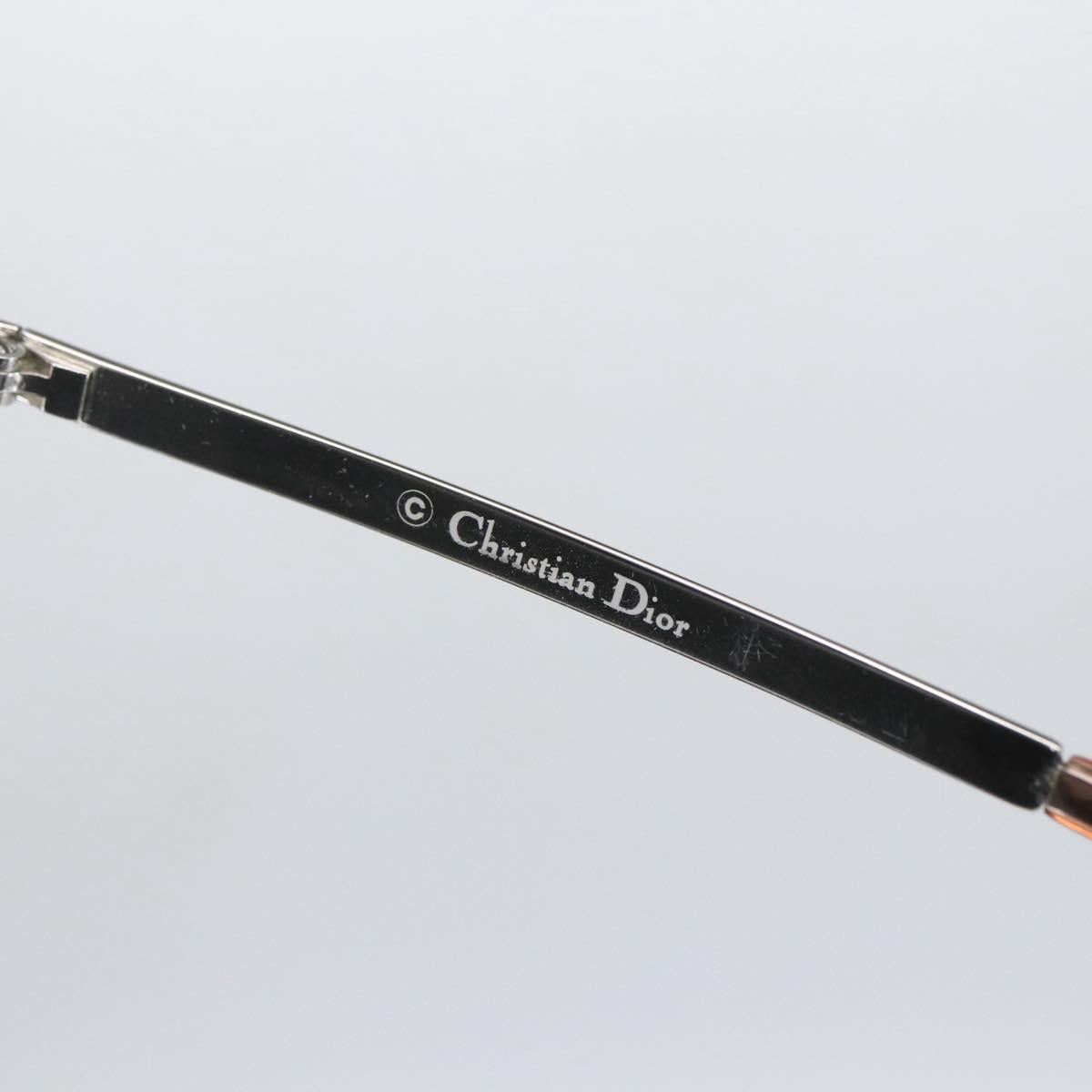 Christian Dior Sunglasses metal Orange Auth yk20065V