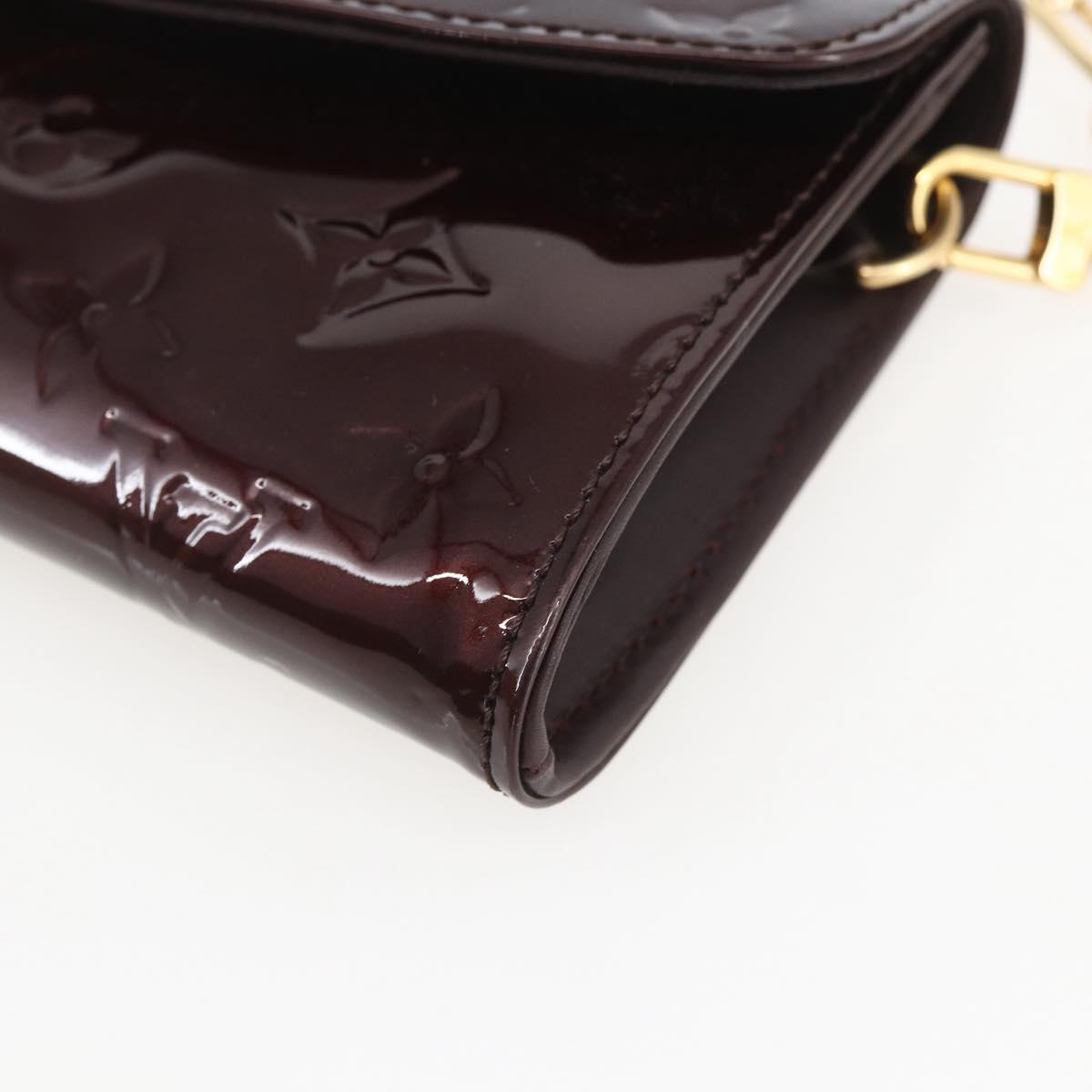 LOUIS VUITTON Monogram Vernis Sunset Bluebird Bag Amarante M93542 Auth yk20075V