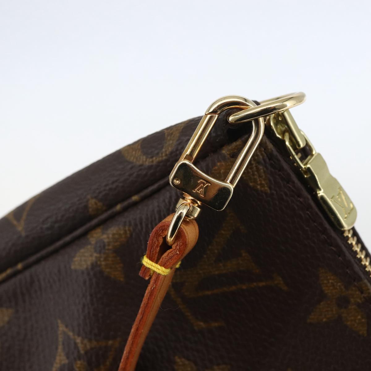 LOUIS VUITTON Monogram Pochette Accessoires Pouch M51980 LV Auth yk20116V