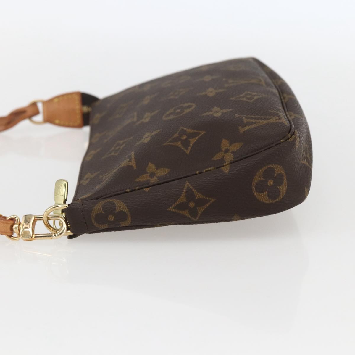 LOUIS VUITTON Monogram Pochette Accessoires Pouch M51980 LV Auth yk20116V