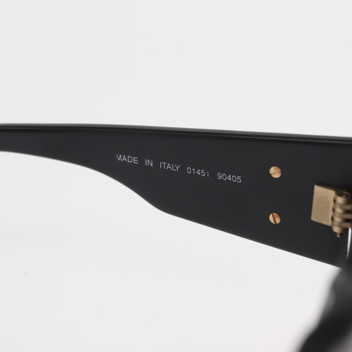 CHANEL Sunglasses plastic Black CC Auth yk20131