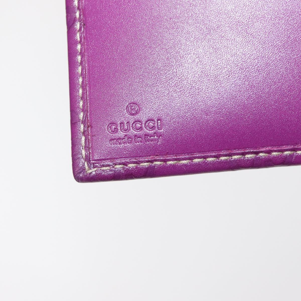 GUCCI GG Canvas Guccissima Day Planner Cover Purple 115241 2888 Auth yk20133V