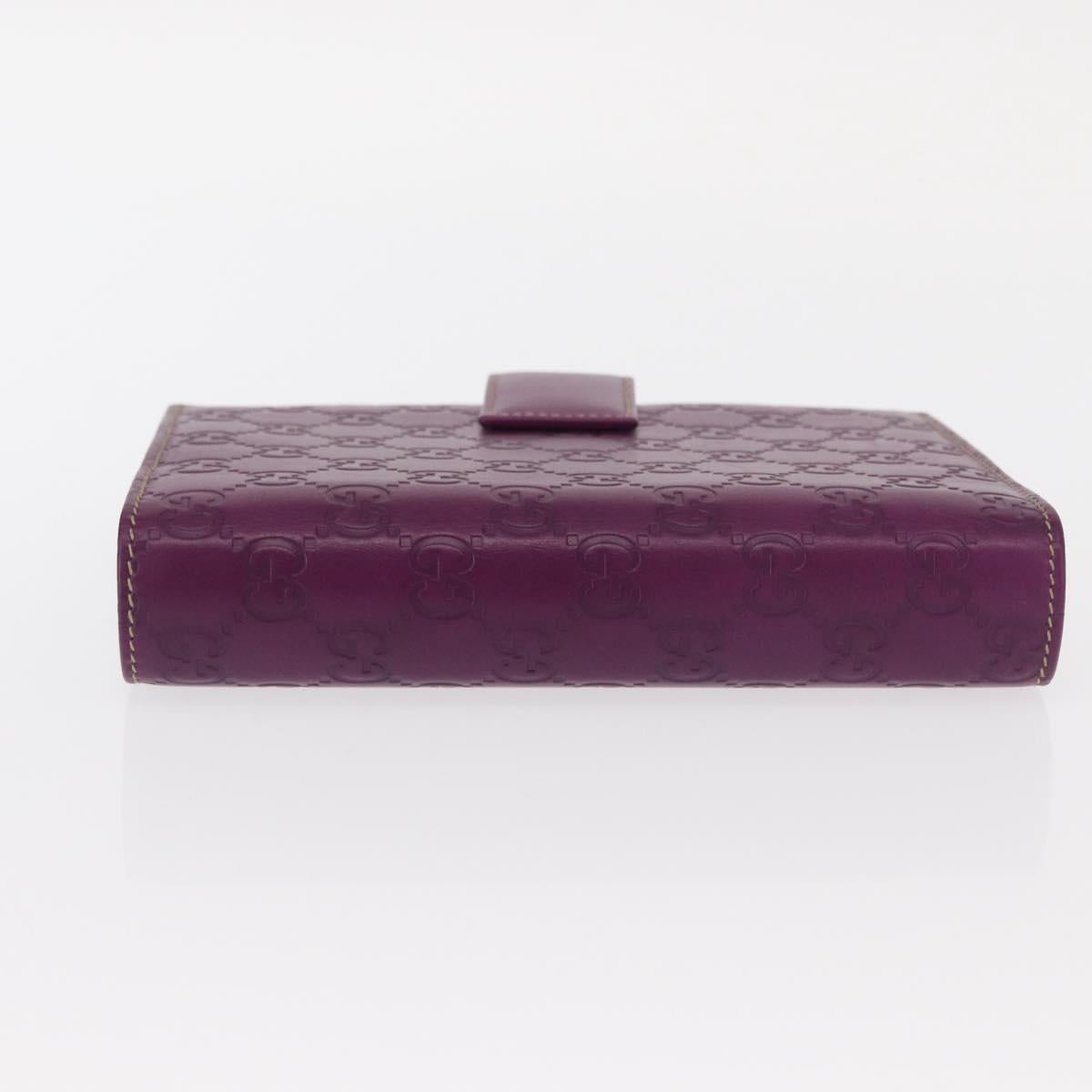 GUCCI GG Canvas Guccissima Day Planner Cover Purple 115241 2888 Auth yk20133V