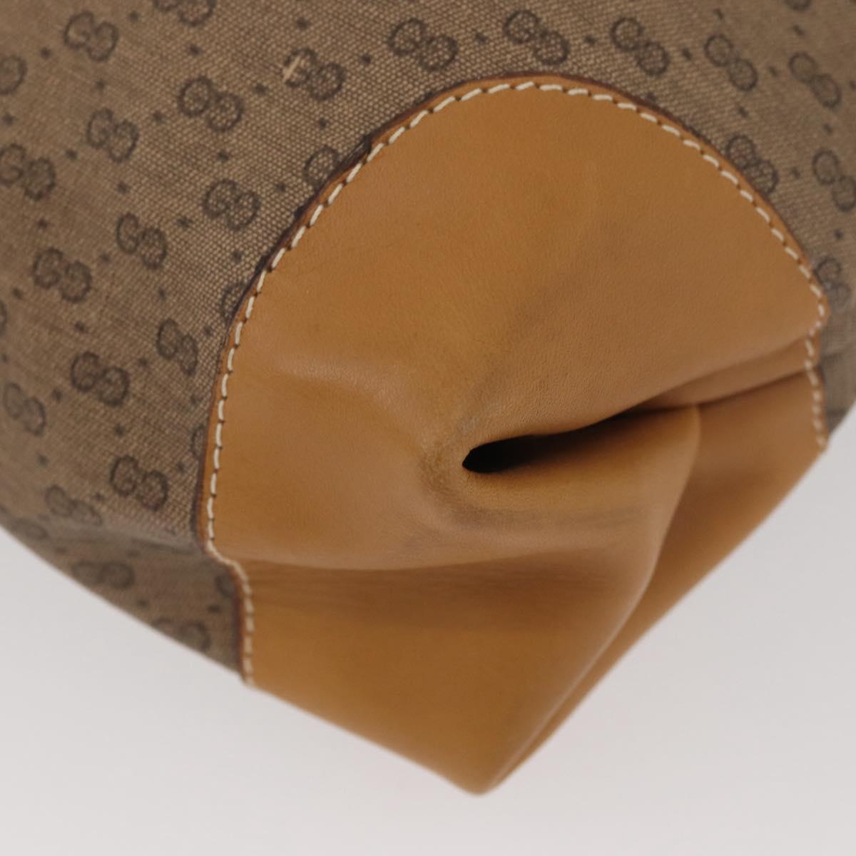 GUCCI Micro GG Supreme Web Sherry Line Bag PVC Beige 002 904 0131 Auth yk20192A