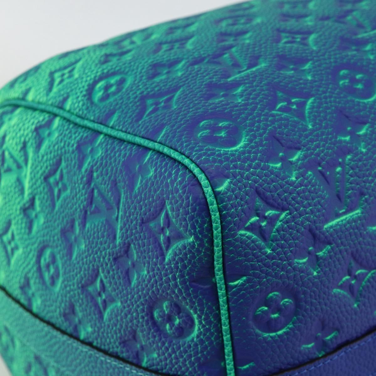 LOUIS VUITTON Illusion Keepall Bandouliere 50 Bag Green M59712 LV Auth yk20200SM