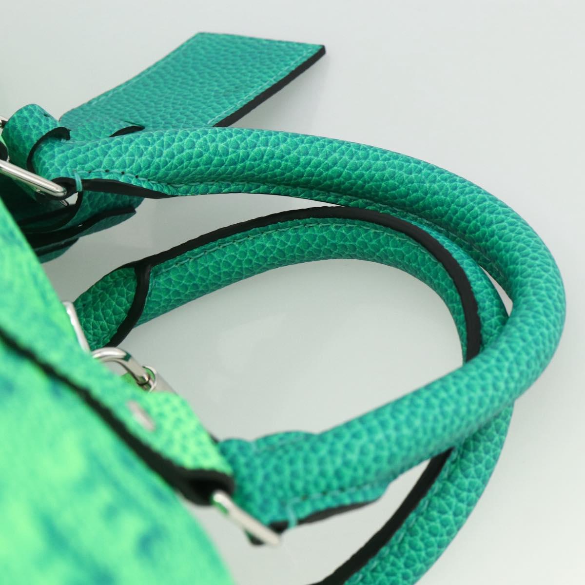 LOUIS VUITTON Illusion Keepall Bandouliere 50 Bag Green M59712 LV Auth yk20200SM