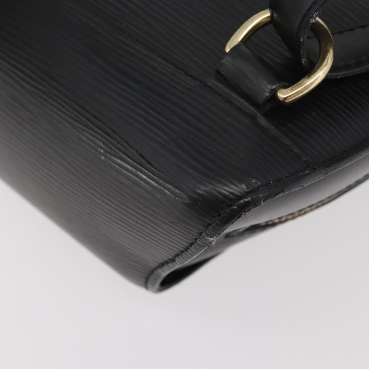 LOUIS VUITTON Epi Mabillon Backpack Black M52232 LV Auth yk20224