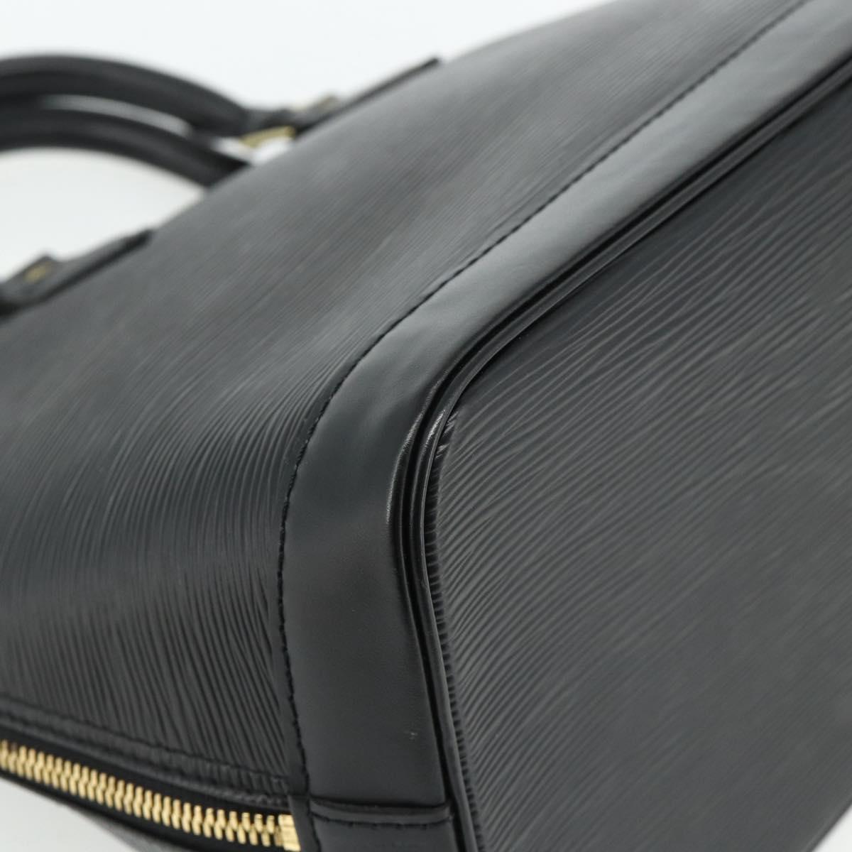 LOUIS VUITTON Epi Alma Hand Bag Noir Black M52142 LV Auth yk20264A