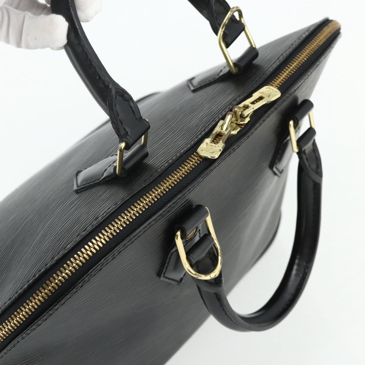LOUIS VUITTON Epi Alma Hand Bag Noir Black M52142 LV Auth yk20264A