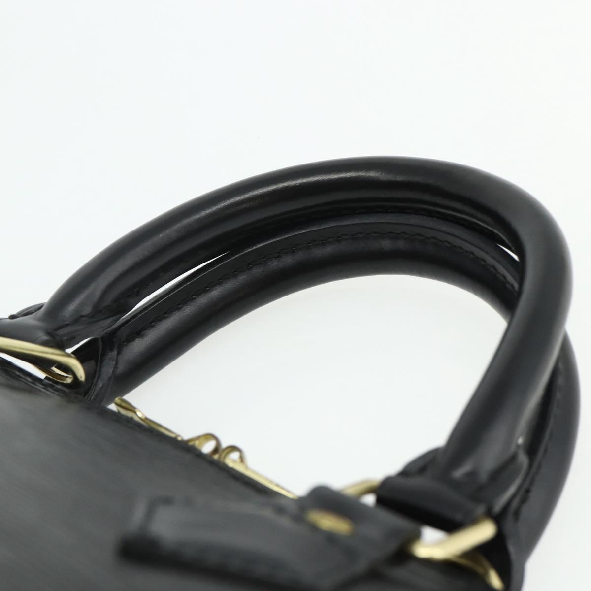 LOUIS VUITTON Epi Alma Hand Bag Noir Black M52142 LV Auth yk20264A