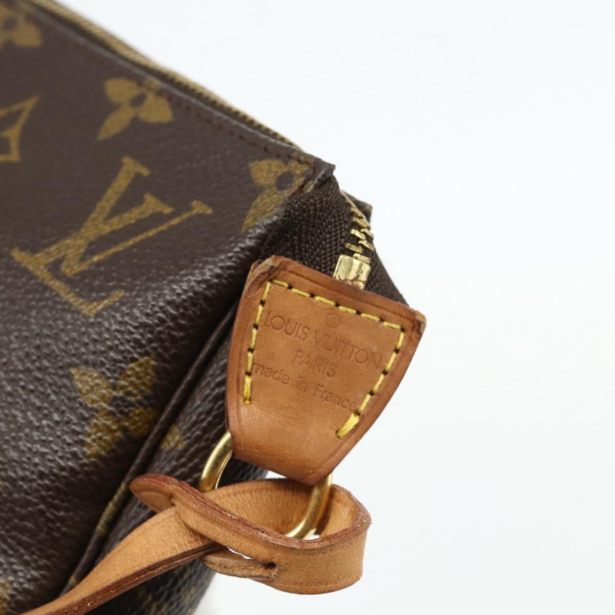 LOUIS VUITTON Monogram Pochette Accessoires Pouch M51980 LV Auth yk20287
