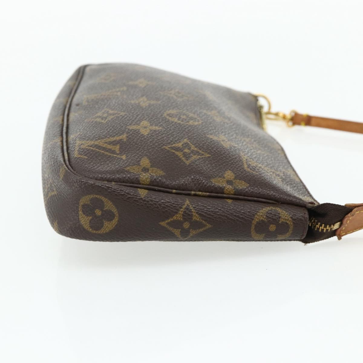 LOUIS VUITTON Monogram Pochette Accessoires Pouch M51980 LV Auth yk20287