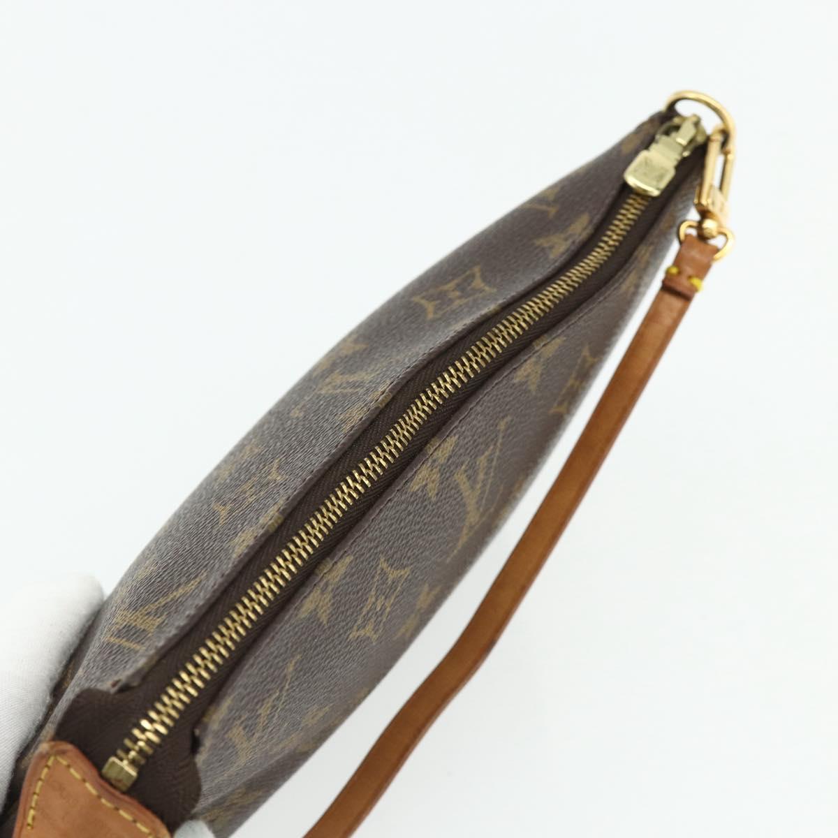 LOUIS VUITTON Monogram Pochette Accessoires Pouch M51980 LV Auth yk20287