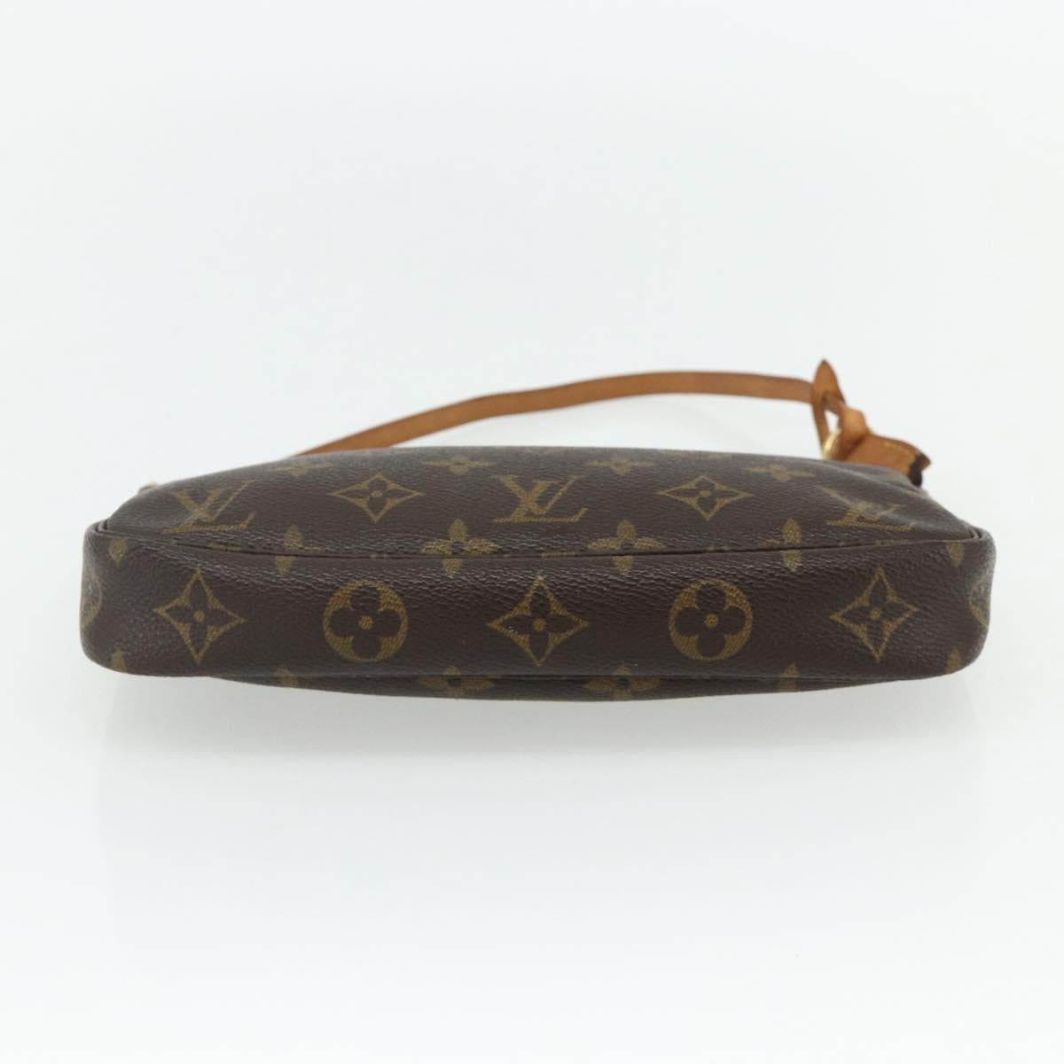 LOUIS VUITTON Monogram Pochette Accessoires Pouch M51980 LV Auth yk20287