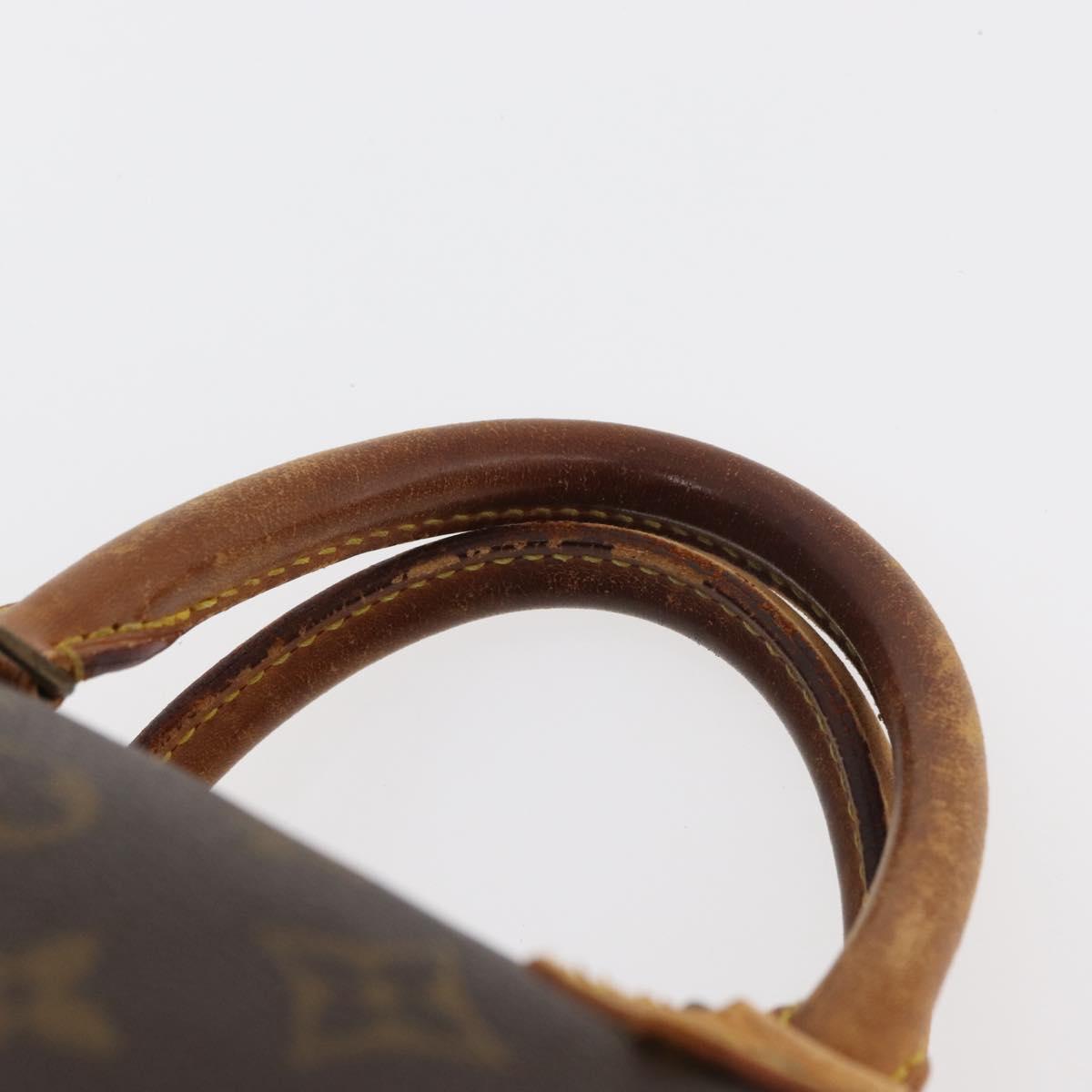 LOUIS VUITTON Monogram Speedy 35 Hand Bag M41524 LV Auth yk20313