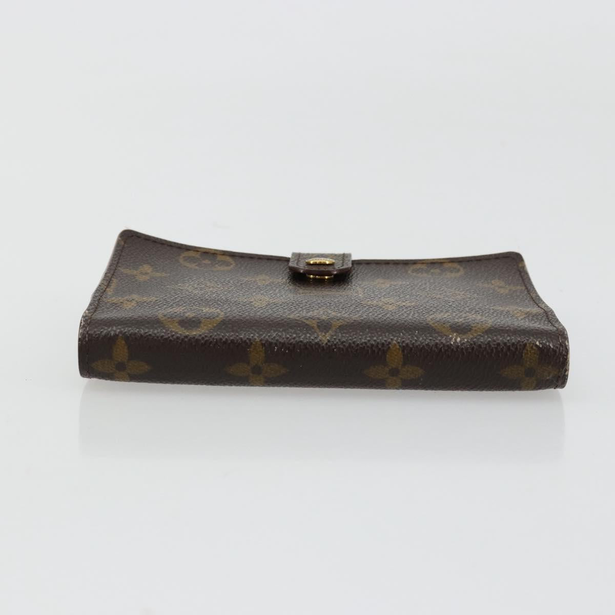 LOUIS VUITTON Monogram Agenda PM Day Planner Cover R20005 LV Auth yk20334