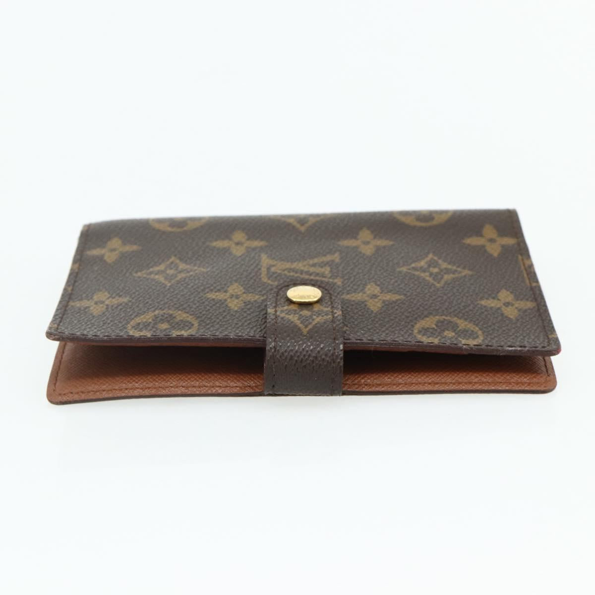 LOUIS VUITTON Monogram Agenda PM Day Planner Cover R20005 LV Auth yk20335