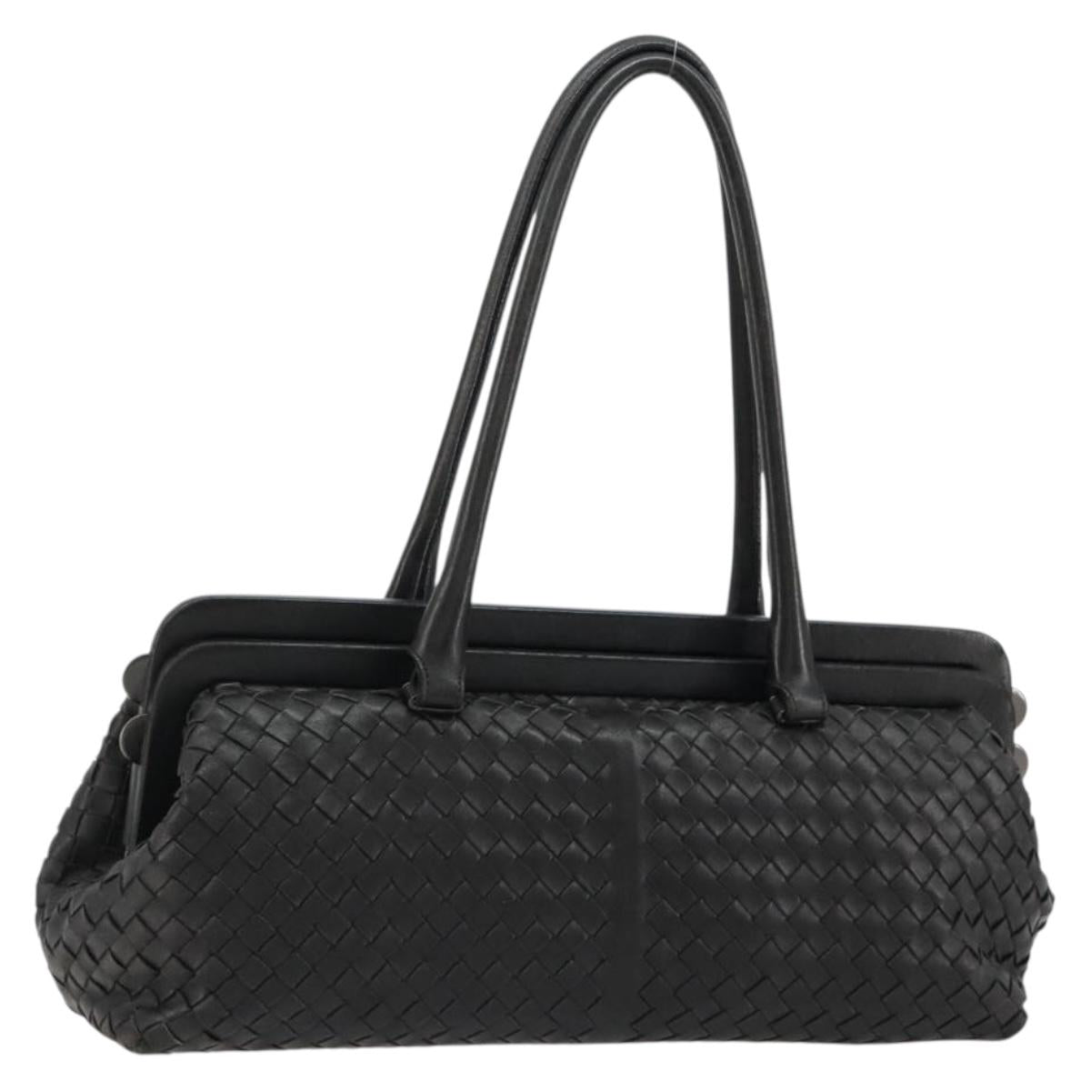BOTTEGA VENETA INTRECCIATO Shoulder Bag Leather Brown 131670 Auth yk20370SAV