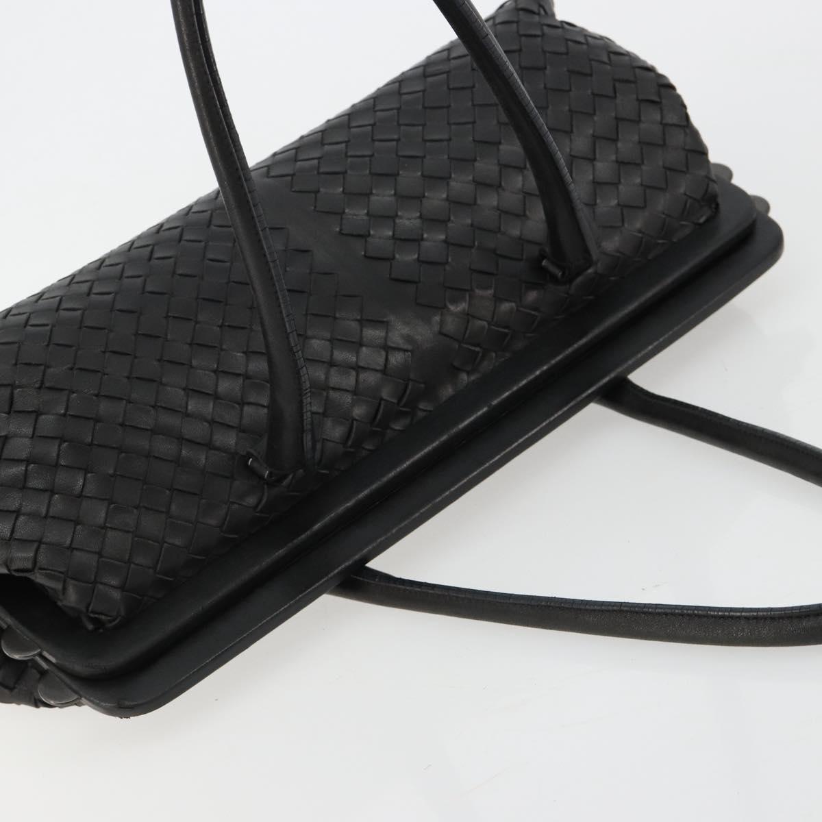 BOTTEGA VENETA INTRECCIATO Shoulder Bag Leather Brown 131670 Auth yk20370SAV