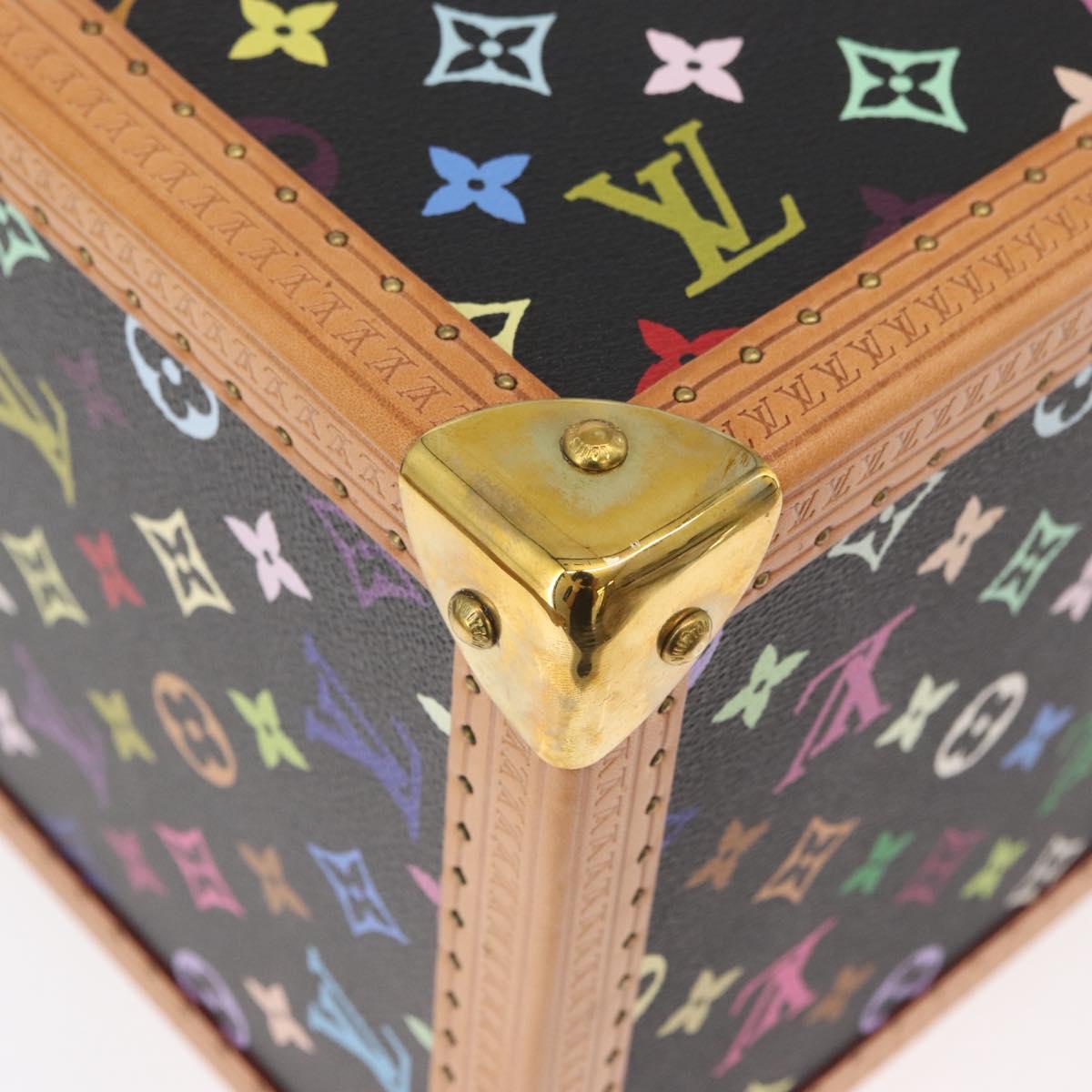LOUIS VUITTON Monogram Multicolor Boite Pharmacy Pouch Black LV Auth yk20405SM