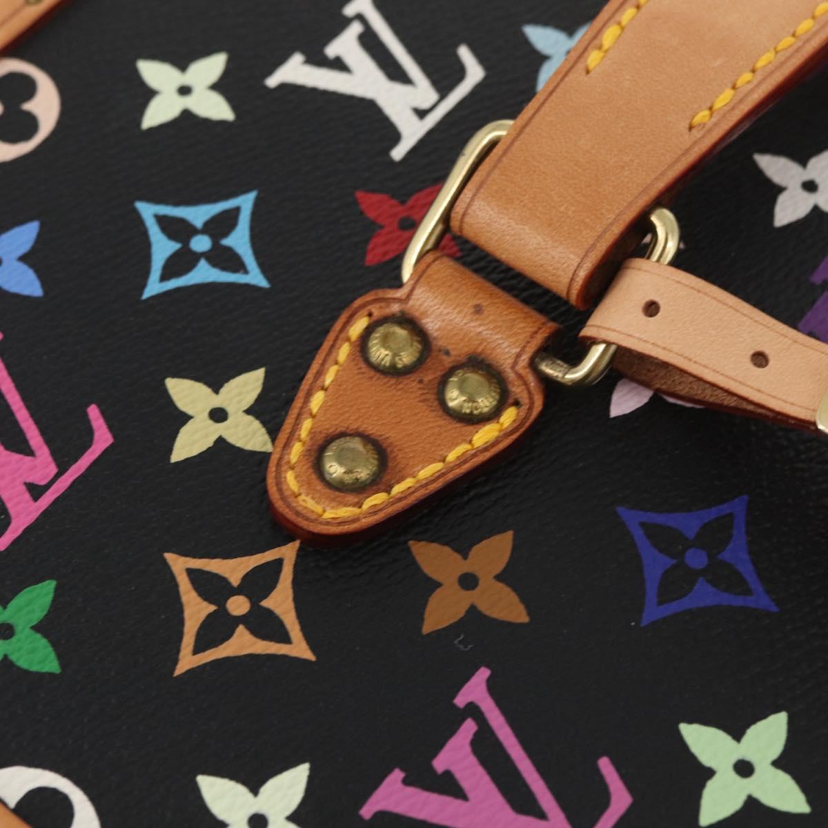 LOUIS VUITTON Monogram Multicolor Boite Pharmacy Pouch Black LV Auth yk20405SM