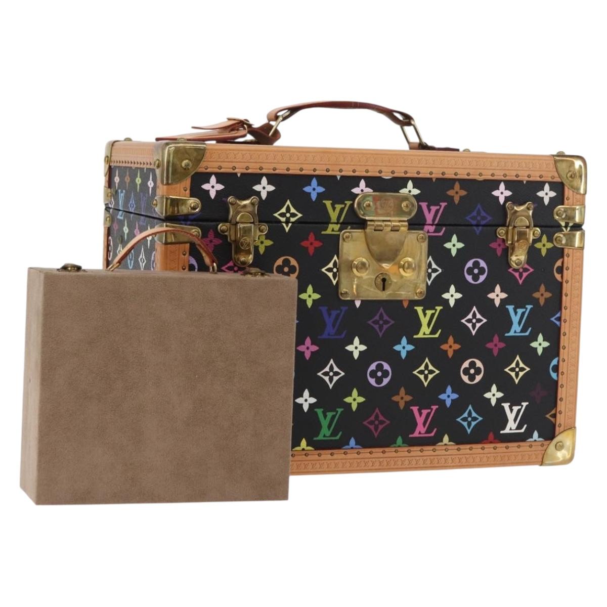 LOUIS VUITTON Monogram Multicolor Boite Pharmacy Pouch Black LV Auth yk20405SM